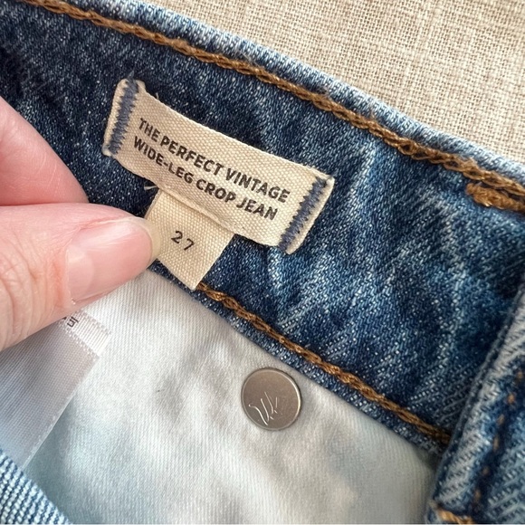 Madewell perfect vintage wide leg crop Jean - Picture 7 of 7
